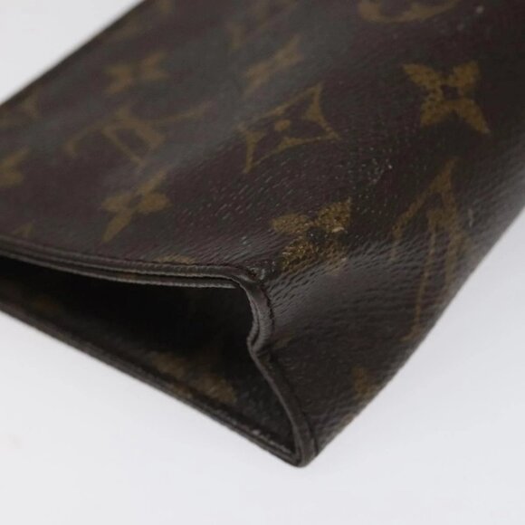 LOUIS VUITTON Monogram Poche Toilette 15 Pouch M47546 LV Auth fm4426 - Picture 13 of 16